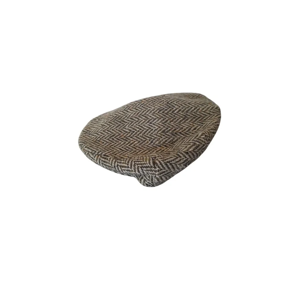 Hats‎ Ireland Donegal Tweed Pure Wool Newsboy Cabbie Flat Cap Hat 50